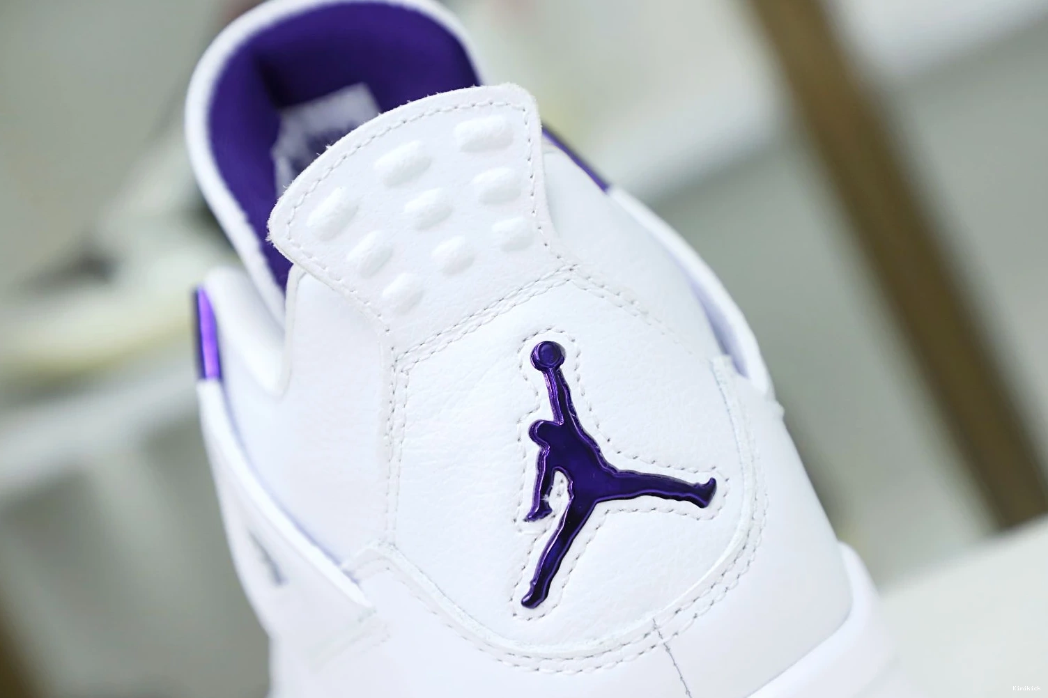 METALLIC JORDAN 4 Kimikick AIR Affordable PURPLE 1977 0608